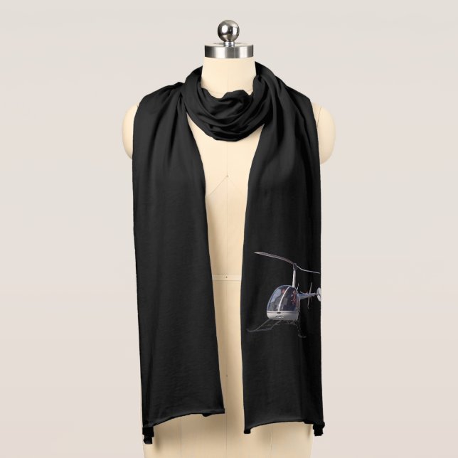 Helikopter Scarf Stylish Helicopter Scarves Cadeft Sjaal (Voorkant)