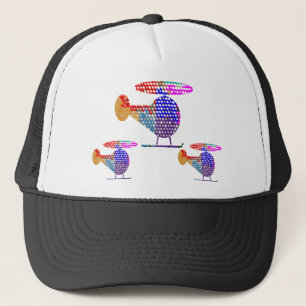 HELIKOPTER-SCHERM TRUCKER PET