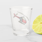 Helikopter Shot Glas (Achterkant)