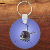 Helikopter Sleutelhanger Keepslag en helikoptercad (Voorkant)