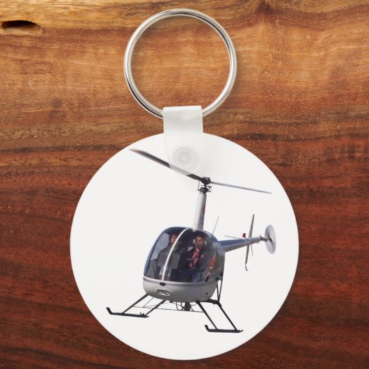 Helikopter Sleutelhanger Keepslag en helikoptercad (Voorkant)
