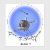 Helikopter Stickers met helikopter - Gift & Sticke (Vel)