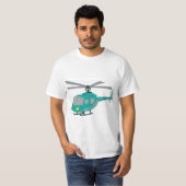 Helikopter T-shirt (Voorkant volledig)