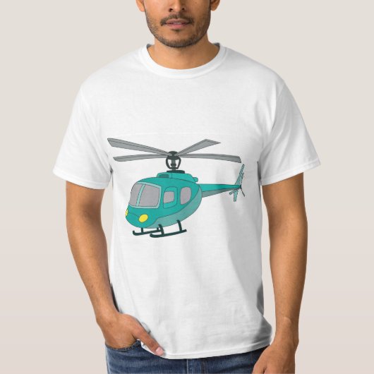 Helikopter T-shirt (Voorkant)