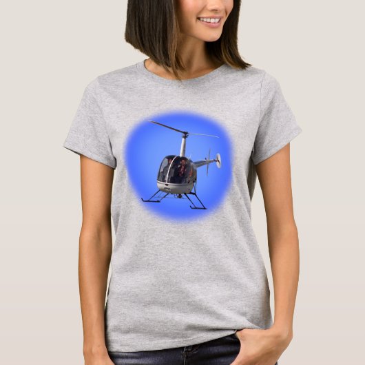 Helikopter T-shirt Shirt voor dames plus formaat (Voorkant)
