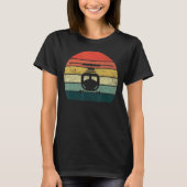 Helikopter T - shirts Retro Style Pilot (Voorkant)