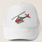 Helikopter Trucker Pet (Voorkant)