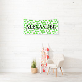 Helikopter Verjaardag Eenvoudige naam Spandoek