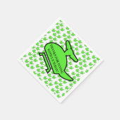 Helikopter verjaardagsfeestje servet (Hoek)