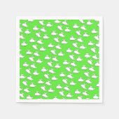 Helikopter verjaardagsfeestje servet (Voorkant)