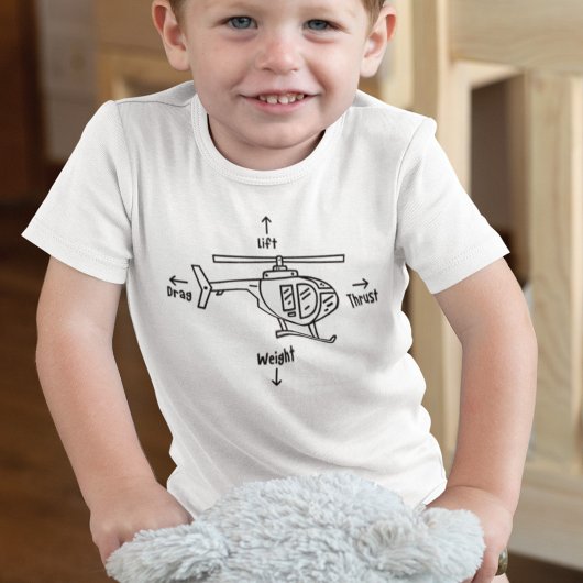 Helikopter vier voorlichten van de vlucht romper