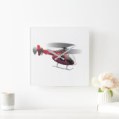 Helikopter Vierkante Klok (Huis)