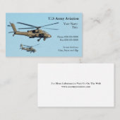 helikopter-Visitekaartje Visitekaartje (Voorkant / Achterkant)