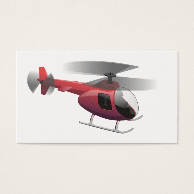 Helikopter Visitekaartjes (Voorkant)