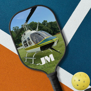 Helikopter Vliegtuig Foto, Luchtvaart, Persoonlijk Pickleball Paddle