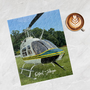 Helikopter Vliegtuig Foto,Spelletjesavond,Persoonl Legpuzzel