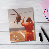 Helikopter Vliegtuigfoto, Cool Aviation Verjaardag Briefkaart