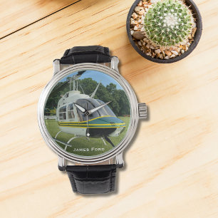 Helikopter Vliegtuigfoto, Luchtvaart, Gepersonalis Horloge