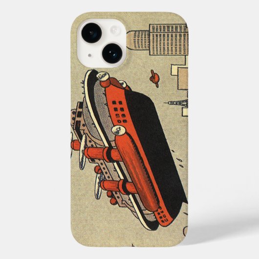  helikopter voor cruiseschepen op wetenschapsgebie Case-Mate iPhone case (Achterkant)