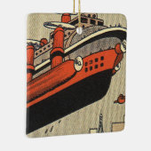  helikopter voor cruiseschepen op wetenschapsgebie keramisch ornament (Rechts)