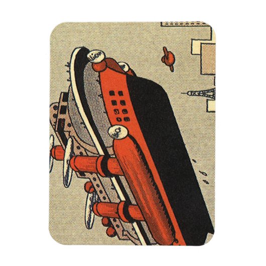  helikopter voor cruiseschepen op wetenschapsgebie magneet (Verticaal)