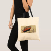  helikopter voor cruiseschepen op wetenschapsgebie tote bag (Voorkant (product))