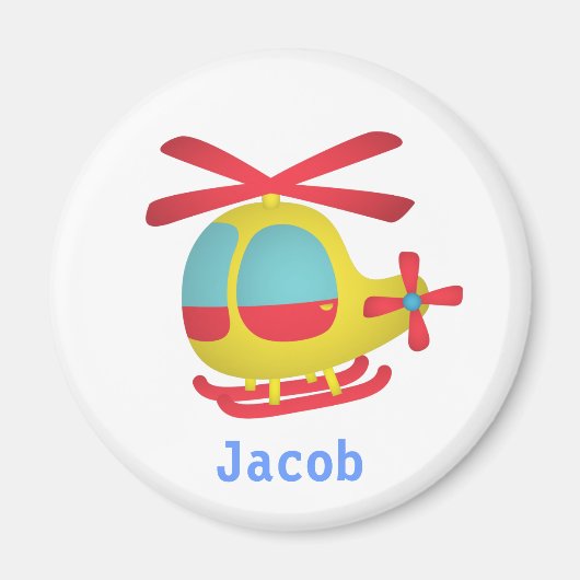 Helikopter voor de bestrijding van geluidshinder v magneet (Voorkant)