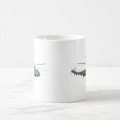 Helikopter voor de eerste scheepvaart koffiemok (Center)