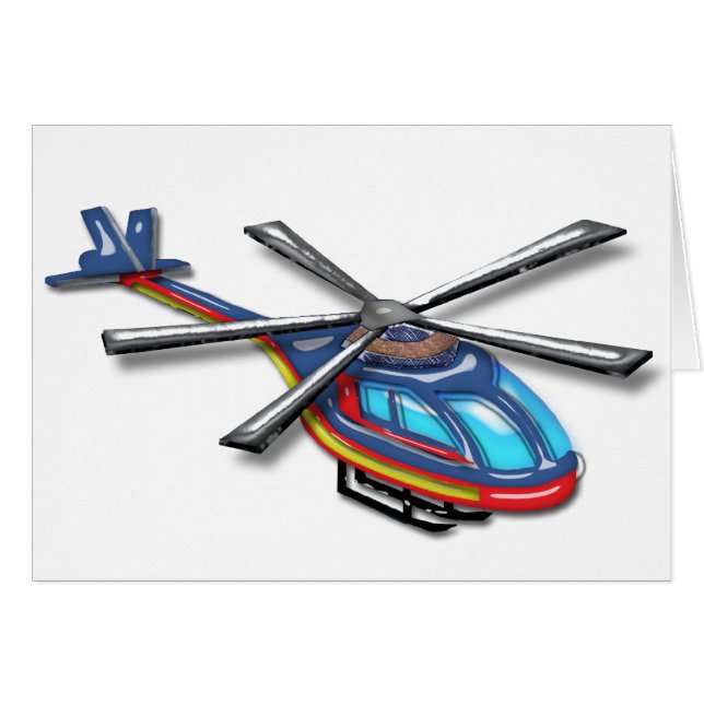 Helikopter voor hoge vlieger (Voorkant Horizontaal)