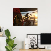 Helikopter voor kustwacht MH-65D dolfijn Poster (Thuiskantoor)