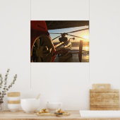 Helikopter voor kustwacht MH-65D dolfijn Poster (Keuken)