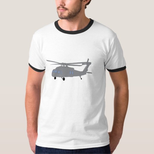 Helikopter voor laistisch T-shirt (Voorkant)