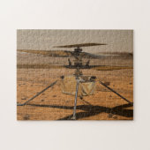 Helikopter voor maandelijkse onscherpte legpuzzel (Horizontaal)