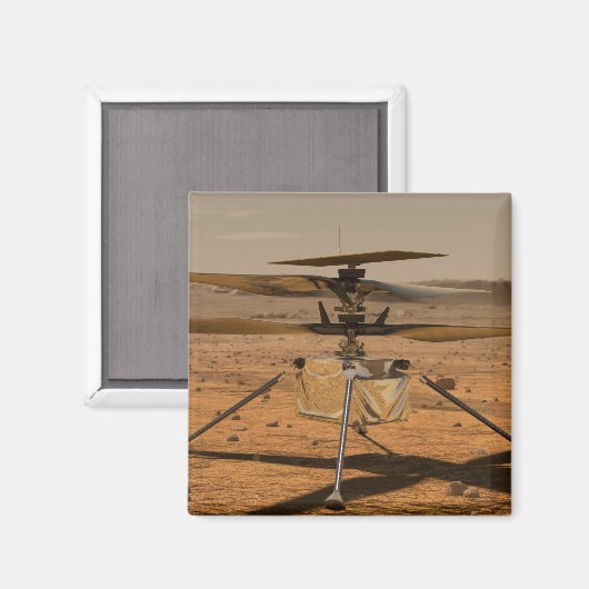 Helikopter voor maandelijkse onscherpte magneet (Voorkant / Achterkant)