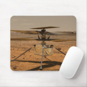 Helikopter voor maandelijkse onscherpte muismat (Met muis)