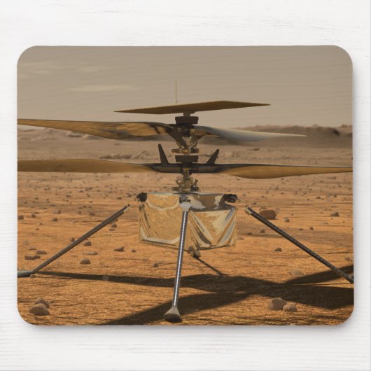 Helikopter voor maandelijkse onscherpte muismat (Voorkant)