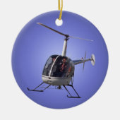 Helikopter voor sierdoeleinden Helikopter handbedi Keramisch Ornament (Voorkant)