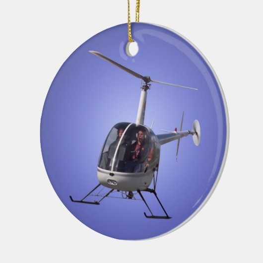 Helikopter voor sierdoeleinden Helikopter handbedi Keramisch Ornament (Links)