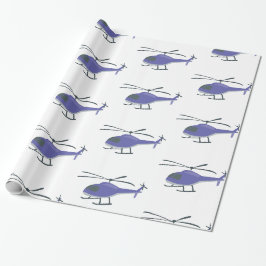 helikopter voor vliegende helikopter cadeaupapier