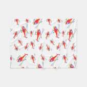 helikopter voor vliegende helikopter fleece deken (Voorkant (Horizontaal))