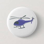 helikopter voor vliegende helikopter ronde button 5,7 cm (Voorkant)