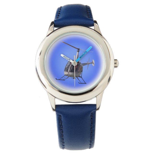 Helikopter Watch Kinderen Helikopter polshorloges Horloge (Voorkant)
