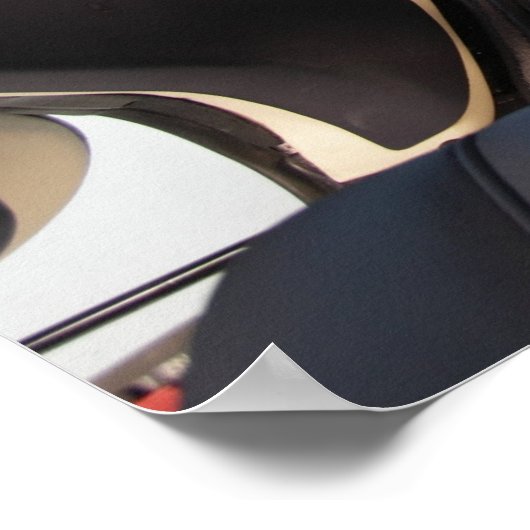 Helikoptercockpit Poster (Hoek)