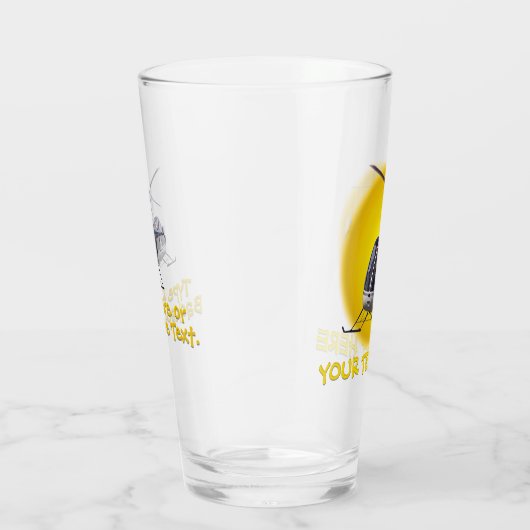 Helikopterglas — gepersonaliseerde helikopterbril glas (Rechts)