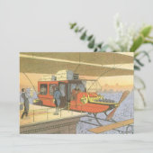 Helikoptergrens  wetenschapsvlieger (Staand voorkant)