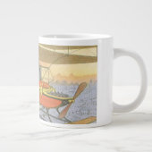 Helikoptergrens wetenschapsvlieger grote koffiekop (Rechts)