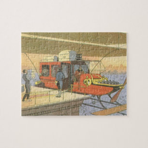 Helikoptergrens  wetenschapsvlieger legpuzzel