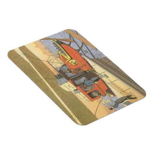 Helikoptergrens  wetenschapsvlieger magneet (Rechterzijde)