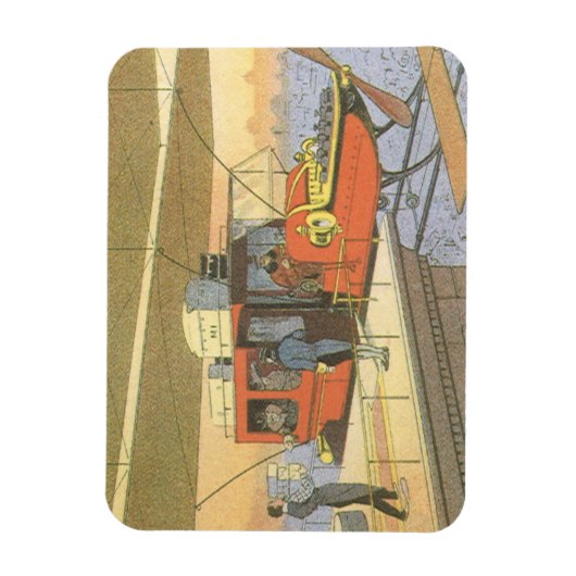 Helikoptergrens  wetenschapsvlieger magneet (Verticaal)