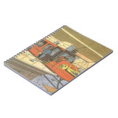 Helikoptergrens  wetenschapsvlieger notitieboek (Linkerzijde)